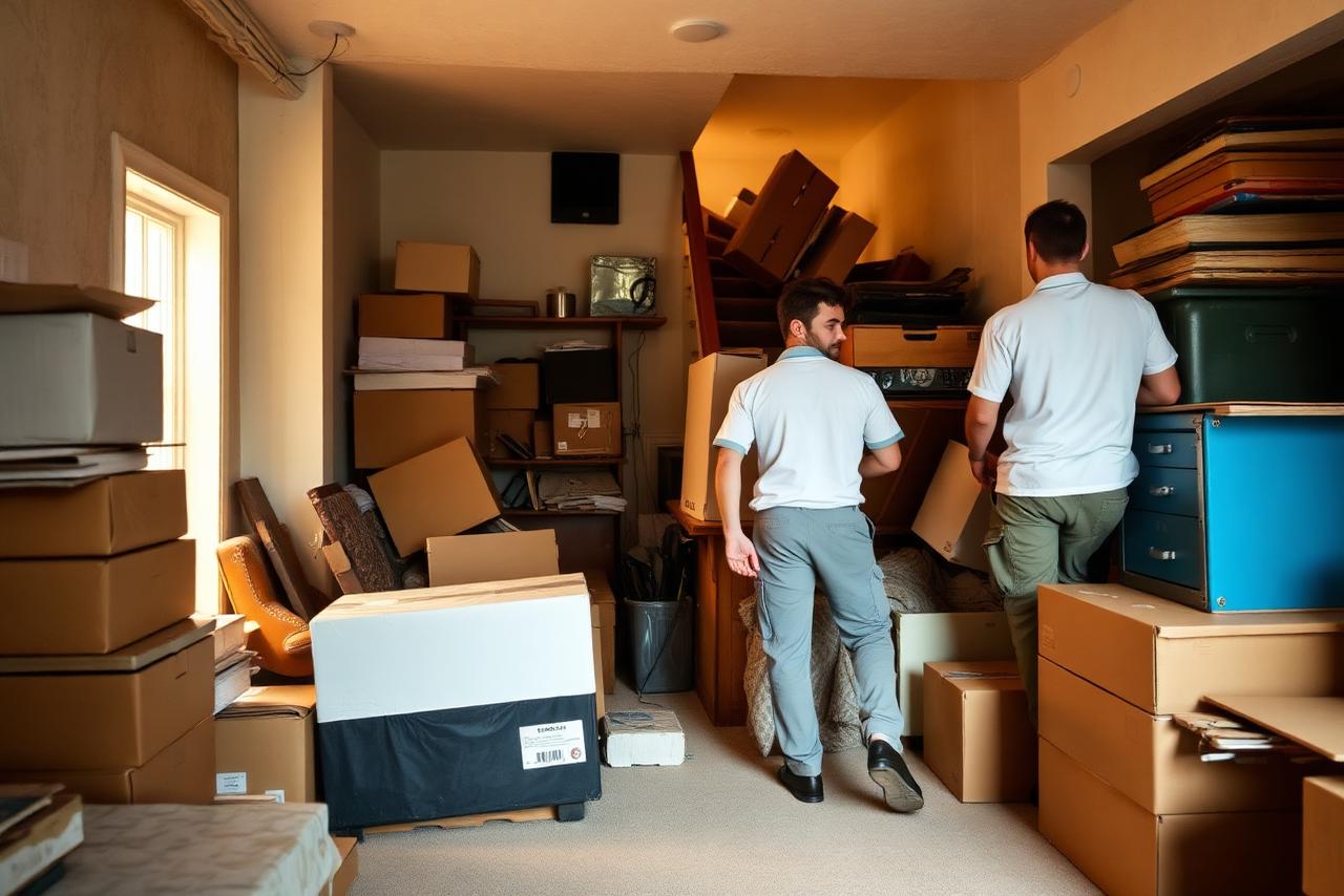 Basement Cleanout in the Gulf Coast, Alabama