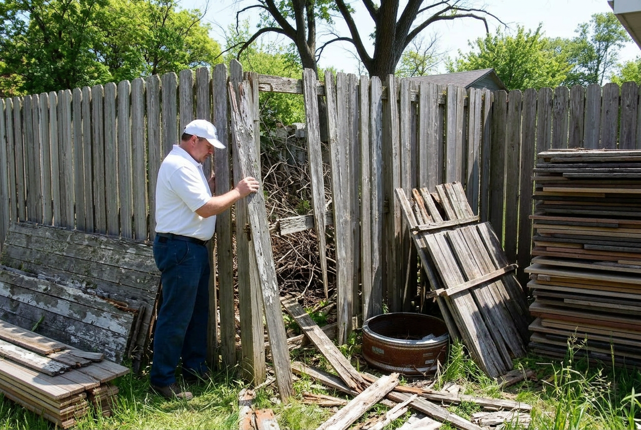 Fence Removal in the Gulf Coast, Alabama